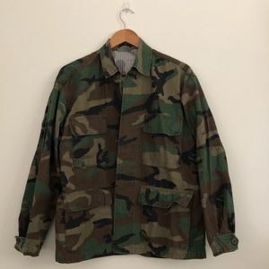Surplus Camo Military Jacket